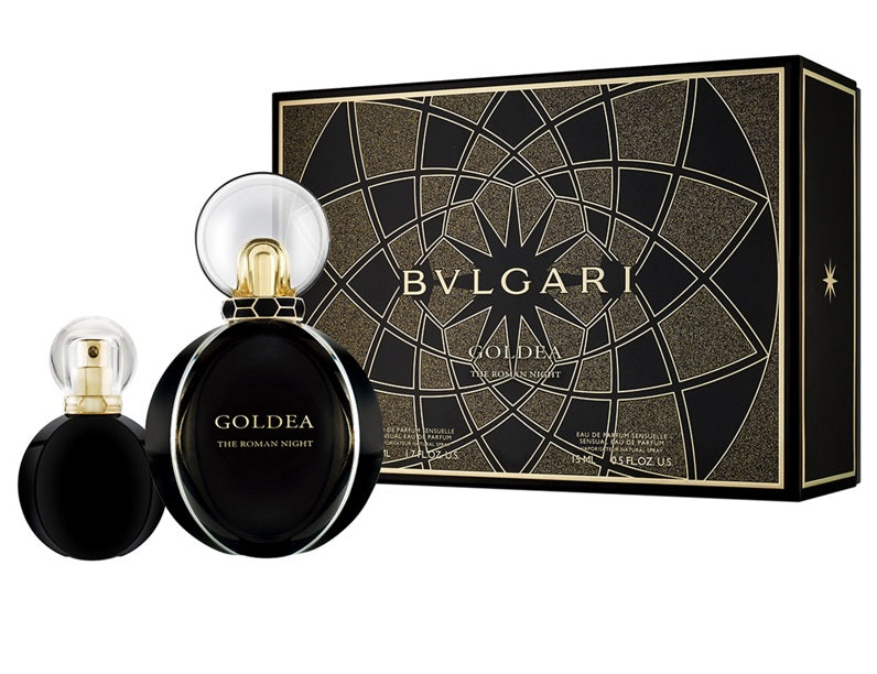 Bvlgari Set Goldea The Roman Night E.D.P 50ml+15ml | סט בולגרי גולדי דה רומן נייט אדפ 50מל +15מל