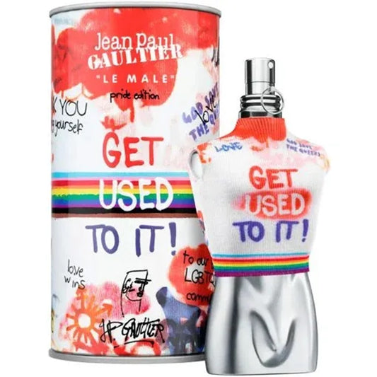 Jean Paul Gaultier Le Male Pride Edition Get Used To It E.D.T 125ml | גאן פול גוטיה לה מאל פרייד אדישן גט יוסד טו איט אדט 125מל