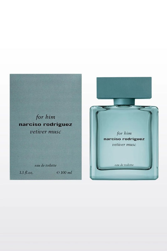 Narciso Rodriguez For Him Vetiver Musc E.D.T 100ml | נרסיסו וטיבר מאסק אדט 100מל