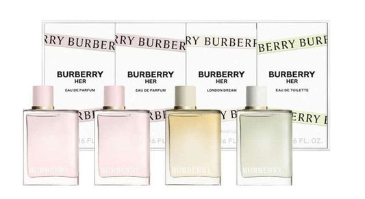 Burberry Miniatures Set E.D.P 5ml*3 + E.D.T 5ml | ברברי סט מיני הר ברברי אדפ 3*5מל + אדט 5מל