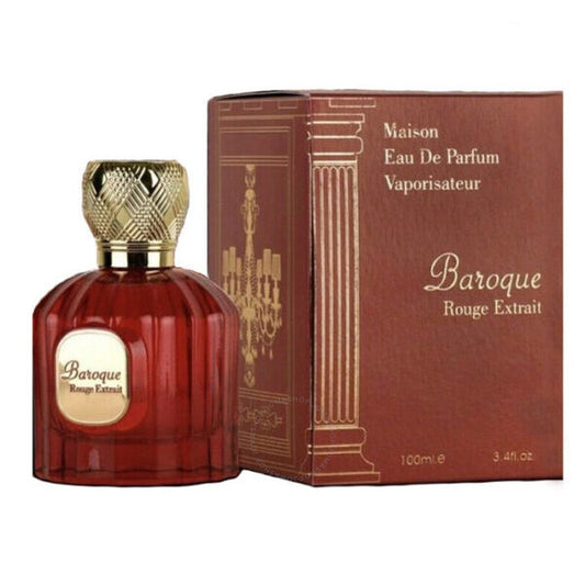 Maison Alhambra Baroque Rouge Extrait E.D.P 100ml | מאיסון אלהמברה בארוק רוז אקסטרייט אדפ 100מל