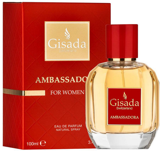 Gisada Ambassadora E.D.P 100ml | גיסאדה אמבסאדורה אדום אדפ 100מל
