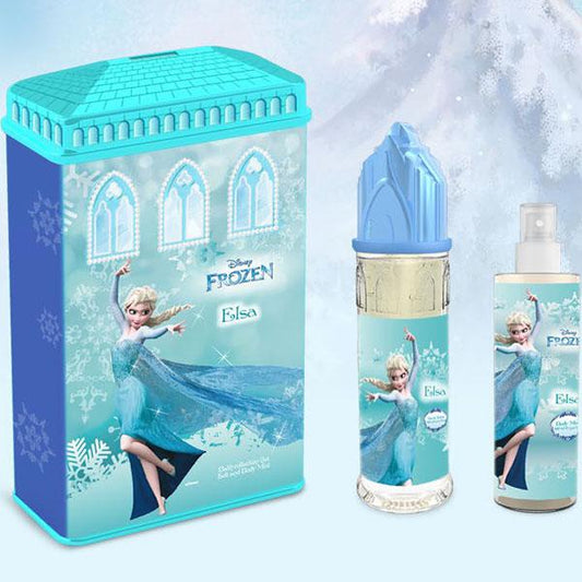 Disney Frozen Elsa E.D.T 100ml + Body Mist 100ml | דיסני סט FROZEN ELSAאדט 100מל+בודי מיסט 100מל