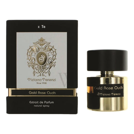 Tiziana Terenzi Gold Rose Oudh Extrait De Parfum 100ml | טיזיאנה טרנזי טרנזי גולד רוז אוד אדפ 100מל