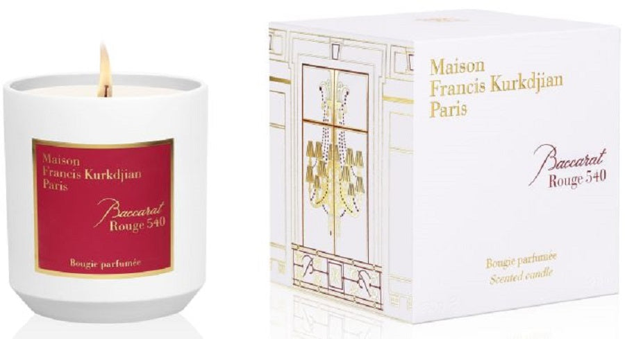 Maison Francis Kurkdjian Baccarat Rouge 540 Candle 280 Gr | מייסון פרנסיס באקארט רוג 540נר ריחני 280גר