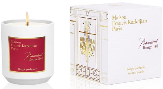 Maison Francis Kurkdjian Baccarat Rouge 540 Candle 280 Gr | מייסון פרנסיס באקארט רוג 540נר ריחני 280גר
