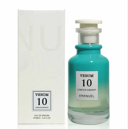 Emanuel Venom 10 Limited Edition E.D.P 100ml | עמנואל ונום 10לימיטד אדישן אדפ 100מל