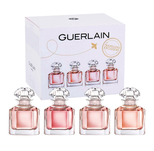 Guerlain Miniatures Set E.D.P Mon 5ml*2 Units+floral 5ml*2 Units | סט מינאטורות גרלן אדפ מון 5מל *2יח+מון פלורל 5מל *2יח