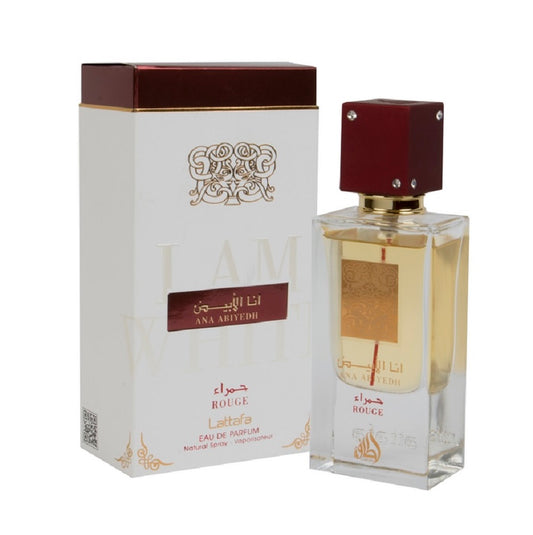 Lattafa Ana Abiyedh Rouge E.D.P 60ml | לטפה אנה אבייד רוז אדפ 60מל
