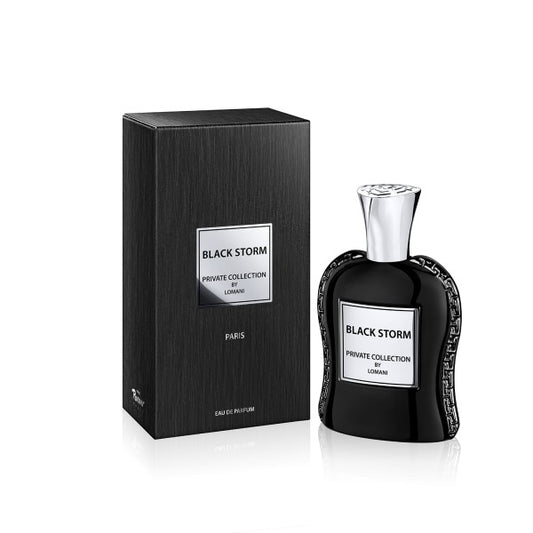 Lomani Private Col.black Storm E.D.P 100ml | לומאני פרייבט קולקשן בלאק סטורם אדפ 100מל