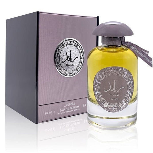 Lattafa Raed Silver E.D.P 100ml | לטפה ראיד סילבר אדפ 100מל