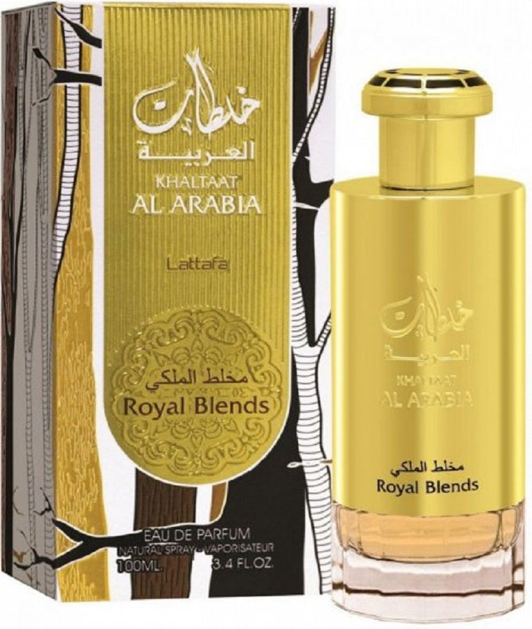 Lattafa Khaltaat Al Arabia Royal Blends E.D.P 100ml | לטפה קאלטאט אל ערביה רויאל בלנדס אדפ 100מל