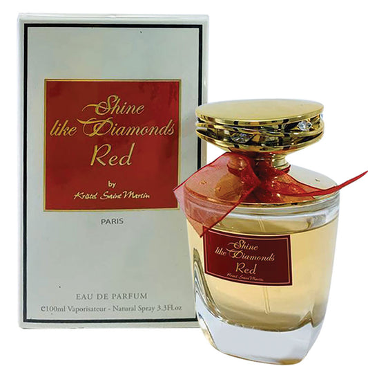 Kristel Saint Martin Shine Like Diamonds Red E.D.P 100ml | קריסטל סינט מרטין שיין לייק דימונדס רד אדפ 100מ"ל