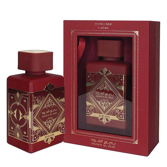 Lattafa Badee Al Oud Sublime E.D.P 100ml | לטפה באדי אל אוד סאבלים אדפ 100מל