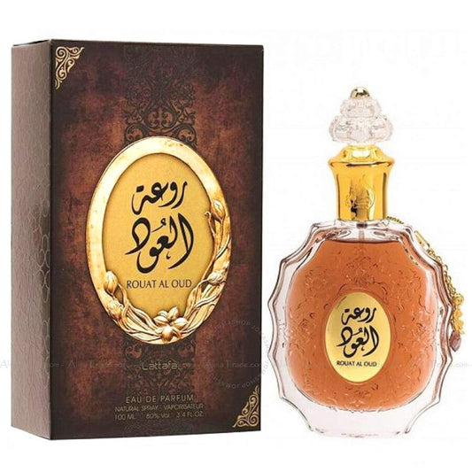 Lattafa Rouat Al Oud E.D.P 100ml | לטפה רואט אל אוד אדפ 100מל