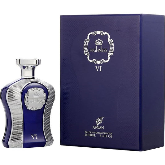 Afnan Highness Vi Blue E.D.P 100ml | אפנאן הינס 6כחול אדפ 100מל