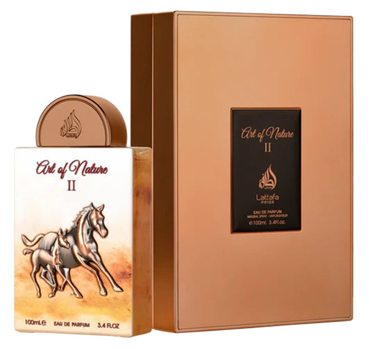 Lattafa Pride Art Of Nature Ii Horse E.D.P 100ml | לטפה פרייד ארט אוף נטור IIסוס אדפ 100מל