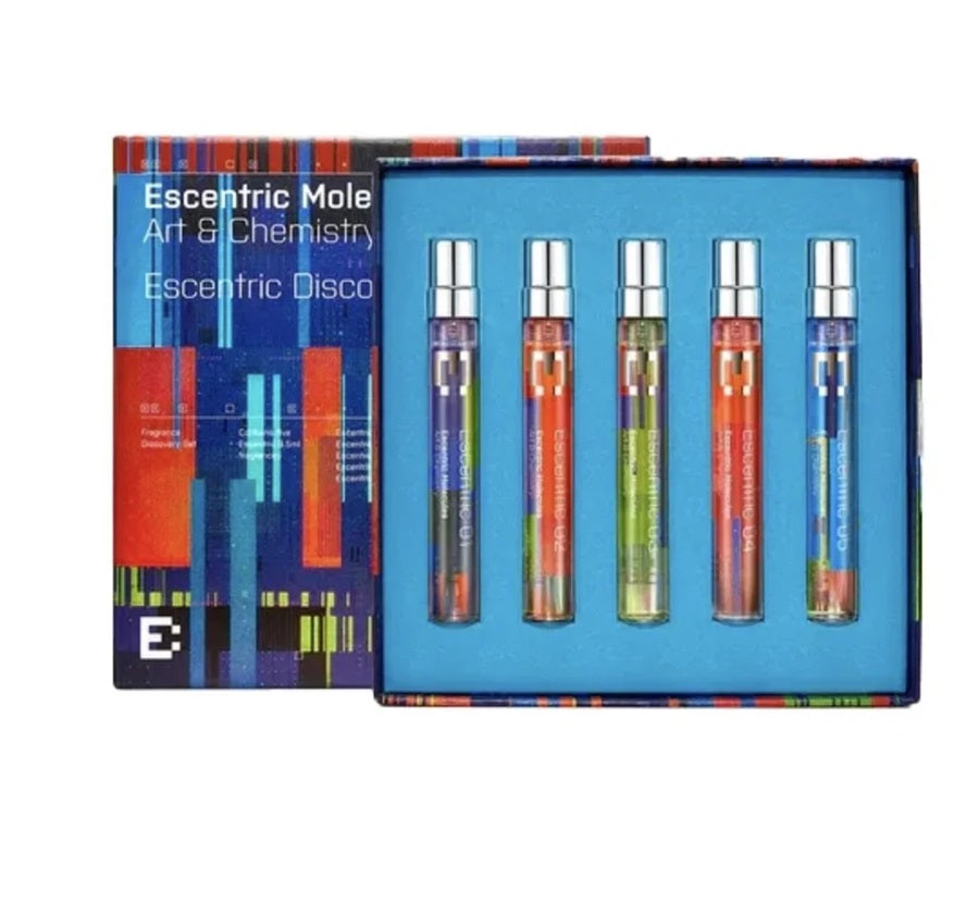 Escentric Molecules Set Escentric Discovery 01-05 E.D.T 8.5ml*5 | אסנטריק מולקולס סט אסנטריק דיסקוורי 05 - 01 אדט 8.5*5מל