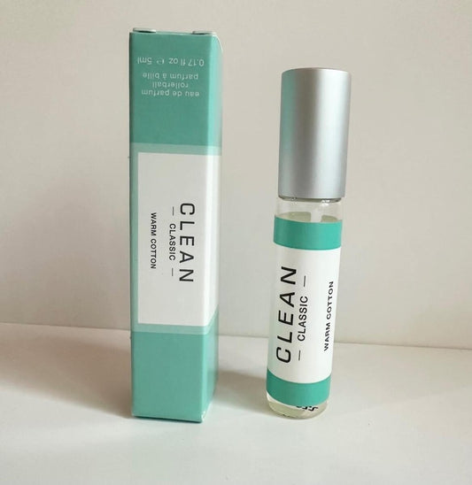 Clean Classic Warm Cotton Rollerball E.D.P 5ml | קלין קלאסיק וורם קוטון רולרבול אדפ 5מל