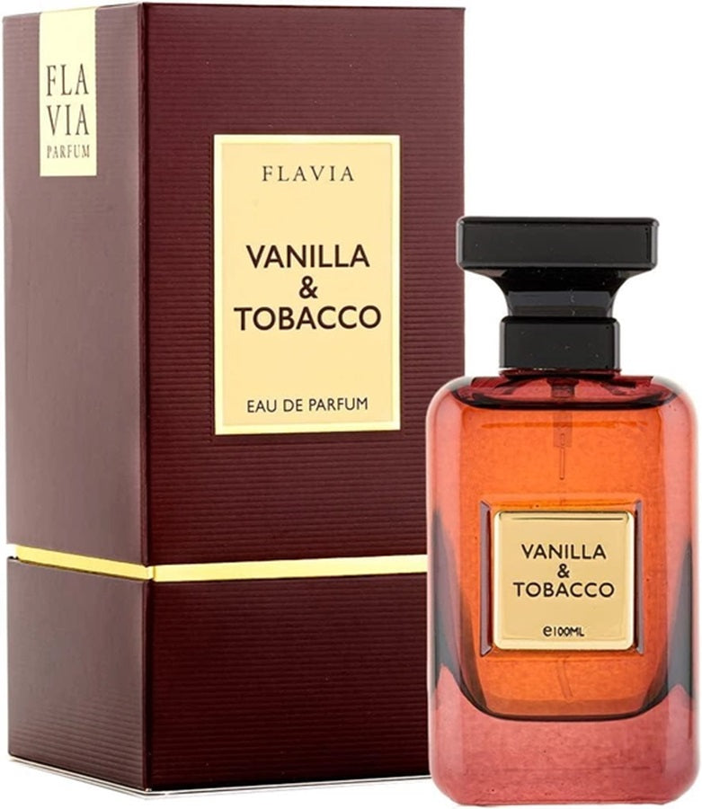 Flavia Vanilla & Tobacco E.D.P 100ml | פלאביה ונילה טובאקו אדפ 100מל