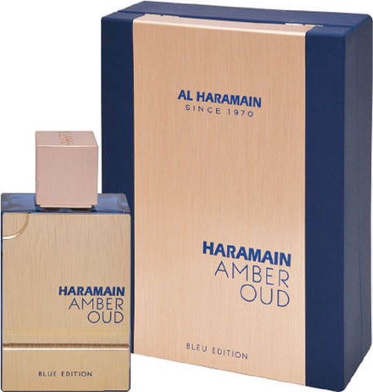 Al Haramian Amber Oud Blue Edition E.D.P 60ml | אל הרמין אמבר אוד בלו אדישן אדפ 60מל